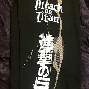 YoungLA Black Sweats with White Label